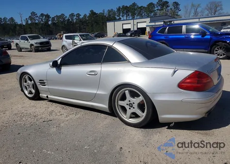 2003 Mercedes-Benz Sl 500R z USA, uszkodzony, nr VIN WDBSK75F53F024609
